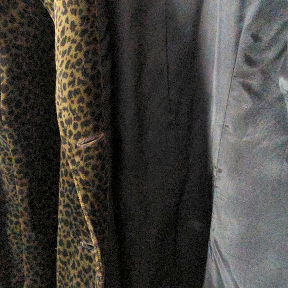 Vintage leopard print blazer - Picture 5 of 6
